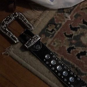 Blinged belt